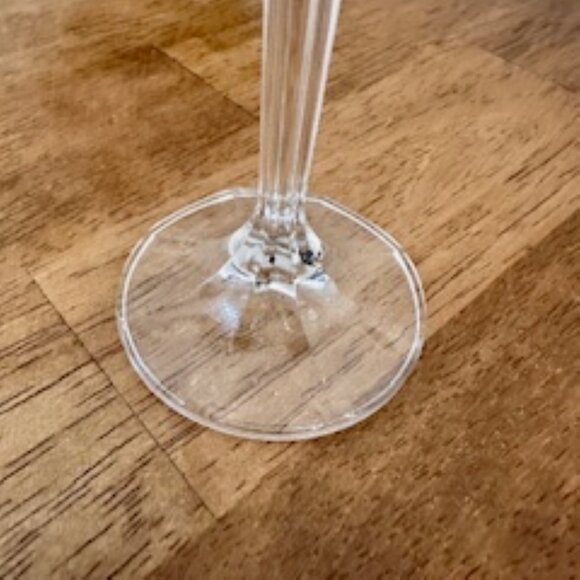 Bohemia Crystal Wine Glasses Set‎ of 6 – Vintage Czech Republic Stemware - Picture 5 of 7